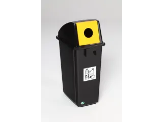 Afvalverzamelaar v. recyclebaar afval,1x58l,HxBxD 810x335x460mm - 2