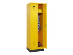 locker,HxBxD 1950x600x500mm,2vak,vak B 300mm,cil.-slot,sokkel