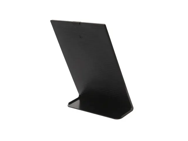 Menustandaard Scritto L-stand Zwart A6