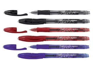 Gelschrijver Bic Gel-ocity illusion medium zwart - 3