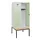 locker met bank,HxBxD 1950x800x815mm,2vak,vak B 400mm,cilinderslot