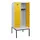 locker met bank,HxBxD 1950x800x815mm,2vak,vak B 400mm,cilinderslot
