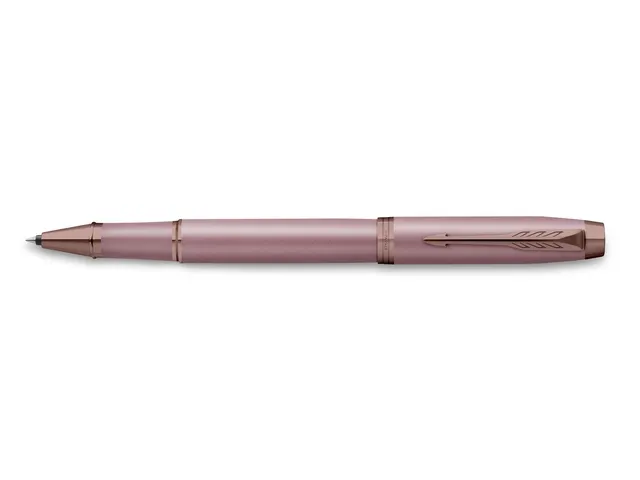 Rollerpen Parker IM Finish Touch Mauve fijn zwart
