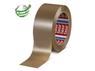 60418-00004-00 TESA PCR PET verpakkingstape transparant 50mm 132 6st - 1