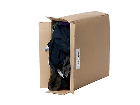 Bonte Tricot Poetslappen 5kg Dispenserdoos