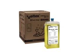 Handzeep Celtex Megamini M E-Control Lemon 700 ml doos a 6 stuks