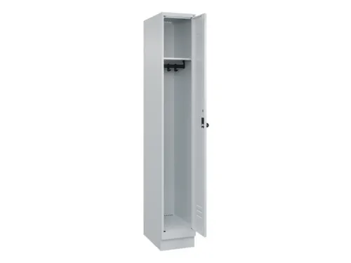 locker,HxBxD 1950x300x500mm,1vak,vak B 300mm,draaigrendel,sokkel