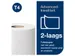 Toiletpapier Tork T4 Advanced 2-laags 400 vel wit 472168