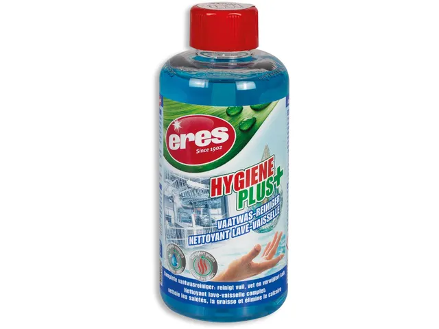 Hygiëne Plus+ vaatwasmachine reiniger fles van 250 ml