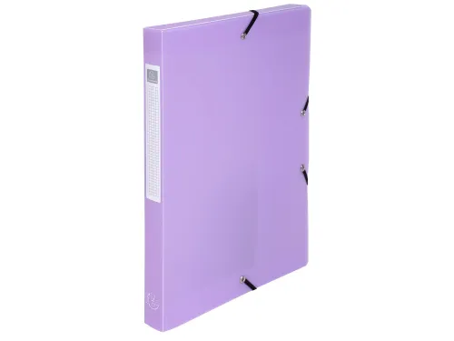 Klasseerdoos rug 25m m PP Chrom.Pastel