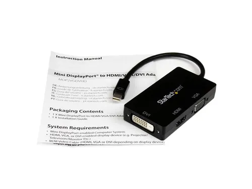 A/v-reisadapter3-in-1 Mini Displayport Naar Vga Dvi-hdmi-converter