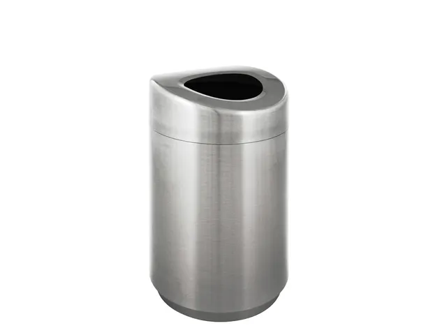 Design Afvalbak 170 Liter RVS