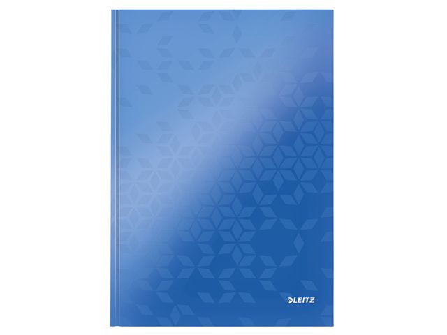 Notitieboek Leitz WOW A4 lijn blauw