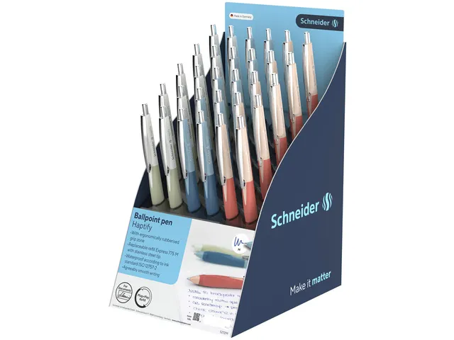 *Balpen Schneider Haptify display à 36st. ass.
