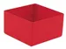 Inzetbak HxLxB 63x108x108mm Polystyreen Rood 50 stuks