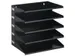 Sorteerrek 5 Vakken Zwart