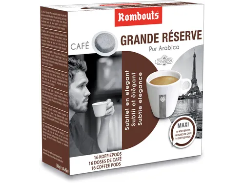 koffiepads voor espresso Grande Réserve 16 stuks