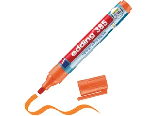 Edding 385 Flipchart effect marker Oranje - 4