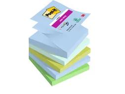 Memoblok Post-it Z-Notes R330 Super Sticky 76x76mm Oasis 5 stuks