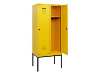 schoollocker,HxBxD 1950x800x500mm,2vak,vak B 400mm,draaigrendel - 1
