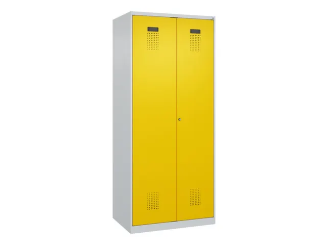 locker voor scheiding van kleding,HxBxD 1850x800x500mm,2vak