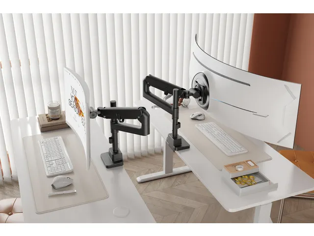 Support 1 écran Digitus 57 inch noir