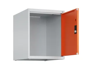 opzetkast,v. locker,1vak.,vak B 400mm,HxBxD 500x400x500mm,vleugeldeur - 2
