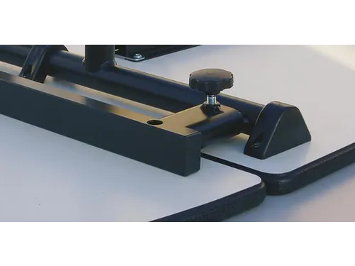 Klaptafel Combineerbaar Kwartrond D 700mm Beuken Onderstel Zwart