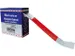 afzettape,band LxB 500mx80mm,rood/wit