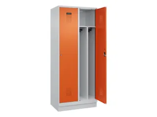 locker voor scheiding van kleding,HxBxD 1950x800x500mm,2vak - 1