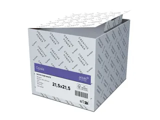 Envelop Vierkant 215x215mm Strip Opale Velijn reference 130µm hoogwit - 1
