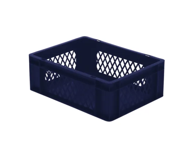 Euronorm-Stapelbak 13l H X L X B 145x400x300mm Blauw