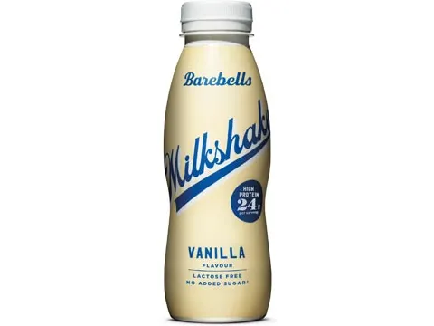 Milkshake Vanille Fles 33 CL Tray 8 Stuks