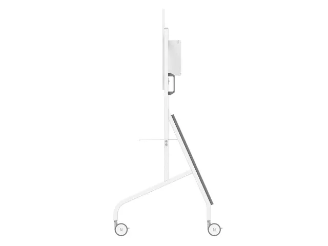 Support sol mobile Neomounts MOVE Go XL FL50-575WH1 écran 65-110 inch