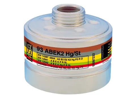 MSA 93 combinatiefilter A2B2E2K2Hg-P3 R D