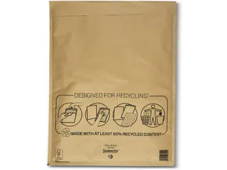 Mail Lite Gold Luchtkussenenveloppen K/7 350x470mm Kraft 100 stuks - 2