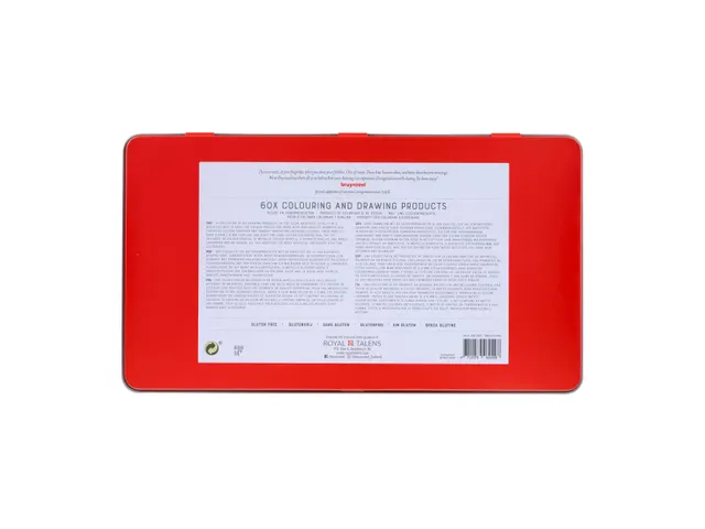 Tekenset Bruynzeel Creatives creatieve kunstenaars blik à 60 delen