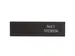 Premium Schuifbord Zwart Wit Niet Storen 150x40mm