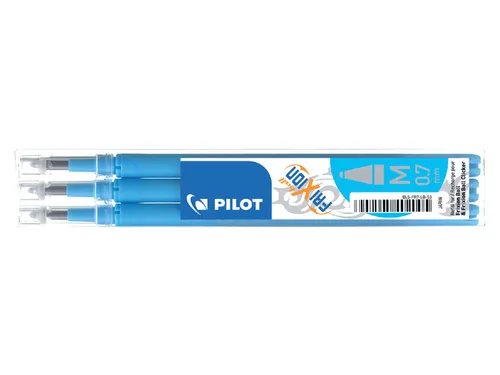 Rollerpenvulling Pilot Frixion Ball 0.7mm Medium punt Lichtblauw