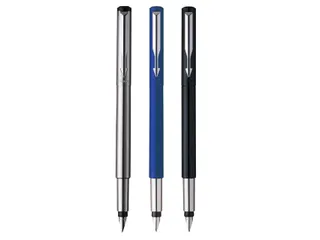 Vulpen Parker Vector stainless steel medium blister à 1 stuk - 3