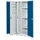 Uitschuifkast 1950x1000x600mm 2uitschuifwanden 3legborden Ral5010