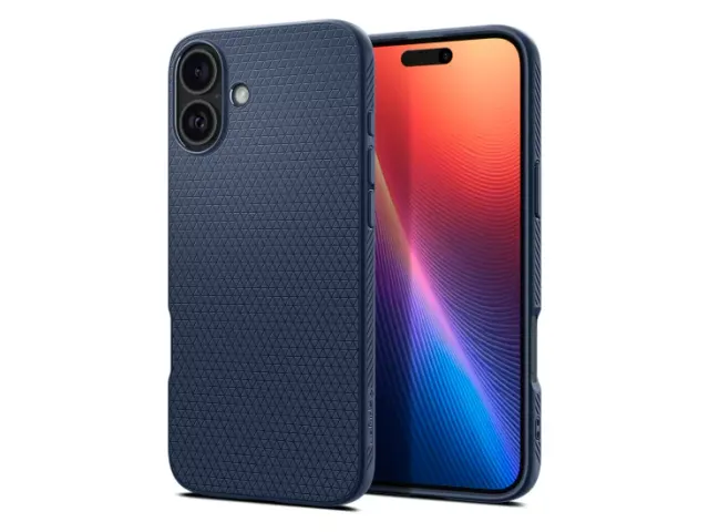 Spigen Liquid Air iPhone 16 hoes navy