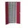 post-/sorteerkast 2000x800x350mm 3x15vakken RAL7035+RAL3004