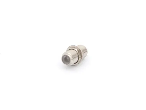 Adapter 2 x F Vrouwelijk Met Ring En Moeren