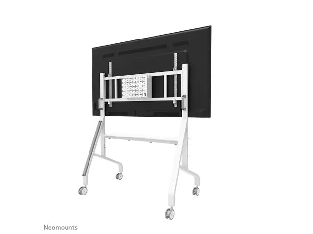 Support sol mobile Neomounts MOVE Go XL FL50-575WH1 écran 65-110 inch