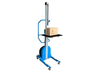 elektrische materiaalheffer,draagverm. 100kg,platform LxB 600x470mm - 1