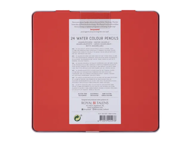 Aquarelpotlood Bruynzeel Expression blik à 24 kleuren