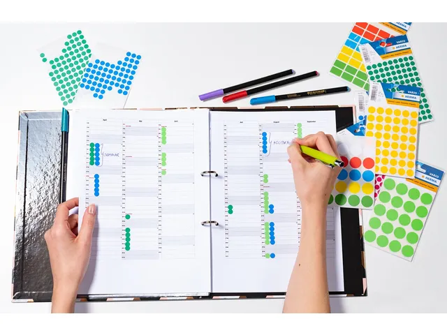 HERMA 2273 Multipurpose etiketten Rond 32mm Blauw 480 stuks