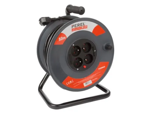 Kabelhaspel 50 M - 3g1.5 - 4 Stopcontacten Penaarde