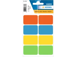 HERMA 3681 Universele etiketten 25x40mm Assorti 40 stuks